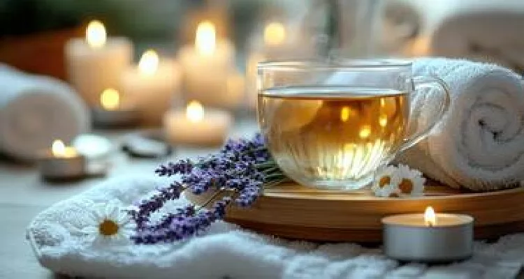 Chamomile tea for natural remedies to improve insomnia & restless nights