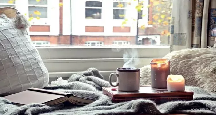 Cozy tea ritual setup, enhancing tea recipes to combat stress and anxiety