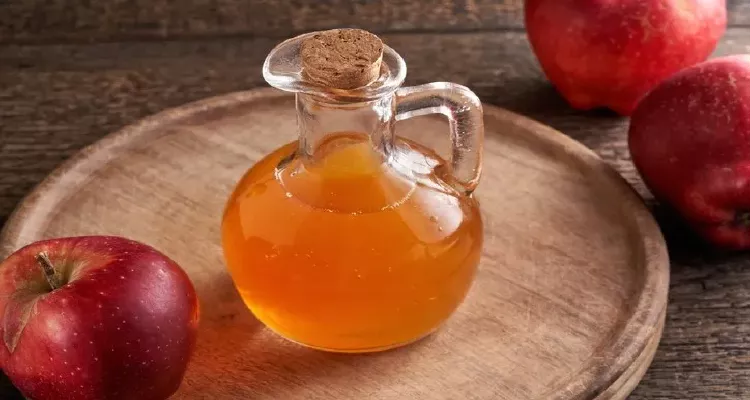 Apple cider vinegar for digestion and stomach pH balance.